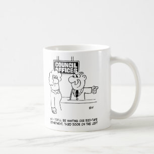 Local Council Red Tape Department Kaffemugg