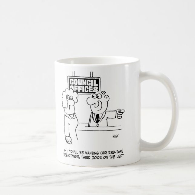 Local Council Red Tape Department Kaffemugg (Höger)