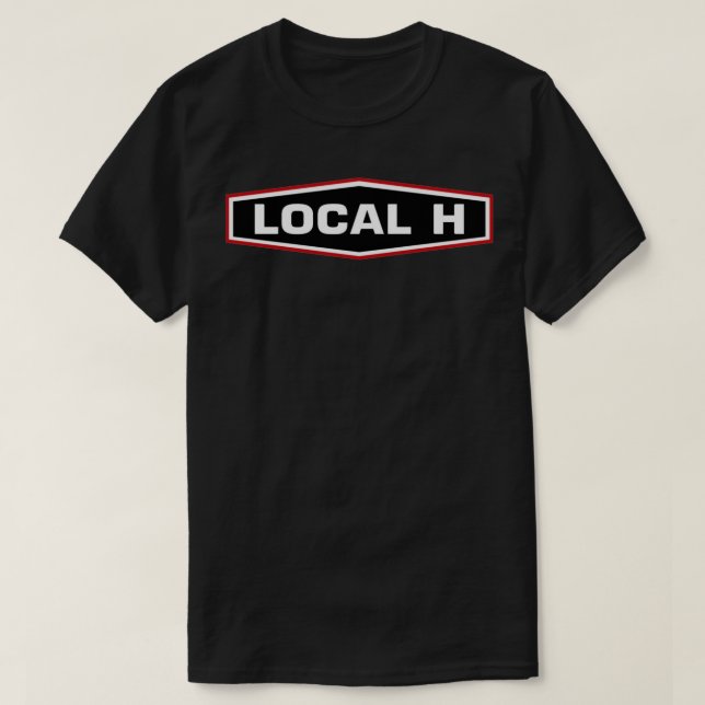 Local H är ett amerikanskt sten-band som ursprungl T Shirt (Design framsida)