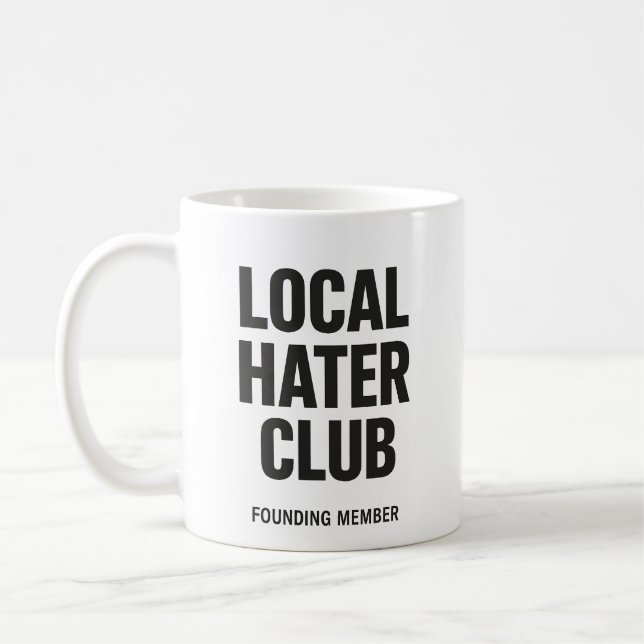 Local Hater Klubb Mugg - grundande medlem (Vänster)