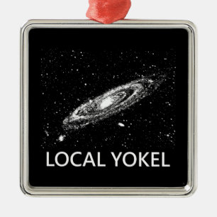Local Yokel Julgransprydnad Metall