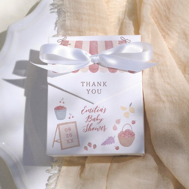 Locally Grown Baby Baby Shower Thank You Presentaskar (Skapare uppladdad)