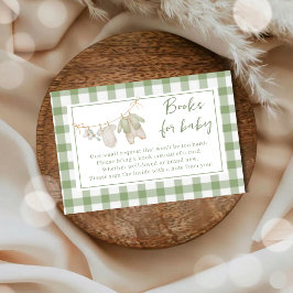 Locally Grown Baby Shower Books For Baby Card Tilläggskort