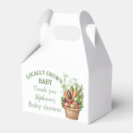 Locally Grown Baby Shower Farmers Market Presentaskar