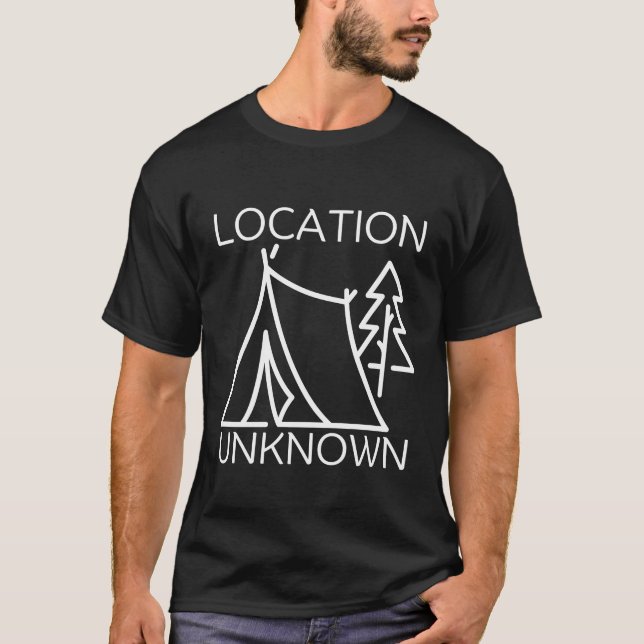 Location Unknown T Shirt (Framsida)