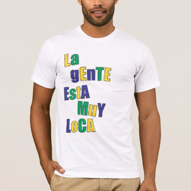 Locautslagsplats Yellow|Green|Blue T-shirt (Framsida)