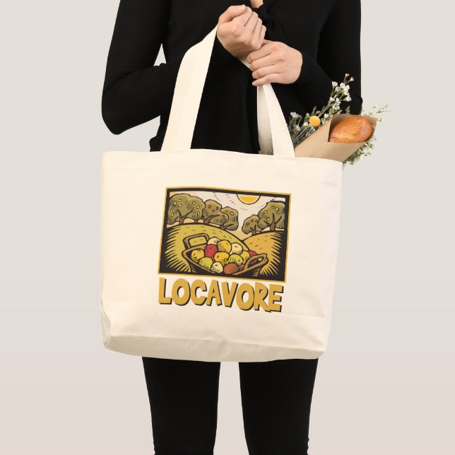 Locavore Slow Food Jumbo Tygkasse (Framsida (produkt))