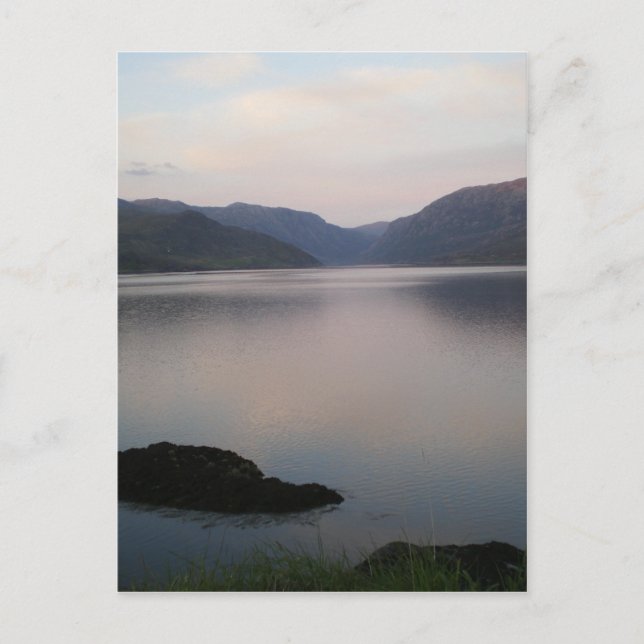 Loch Assynt, Sutherland Vykort (Framsida)