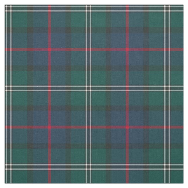 Loch Carron District Tartan Tyg (Provkarta)