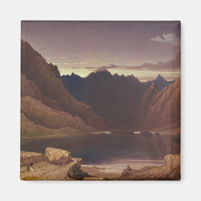 Loch Coruisk, Isle of Skye - Dawn, c.1826-32 (w/c. Magnet (Framsidan)