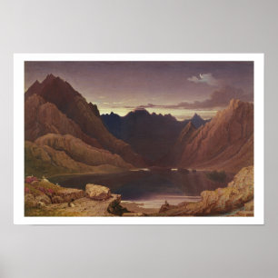 Loch Coruisk, Isle of Skye - Dawn, c.1826-32 (w/c. Poster