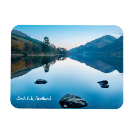 Loch Eck i Blue, Scotland Magnet