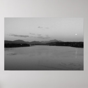 Loch Etive och Ben Cruachan Poster