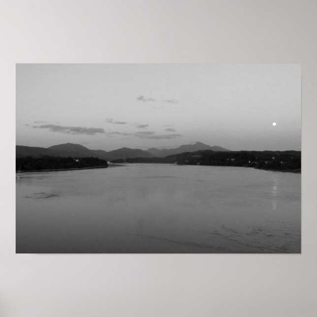 Loch Etive och Ben Cruachan Poster (Framsidan)