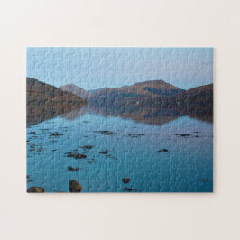 Loch Fyne in Blue, Scotland Jigszle puzzle Pussel