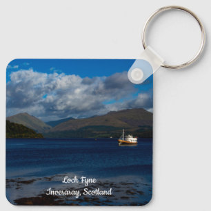 Loch Fyne, Inveraray, Scotland Nyckelring