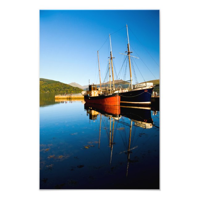 Loch Fyne, Inveraray, Scotland Photo print Fototryck (Framsidan)