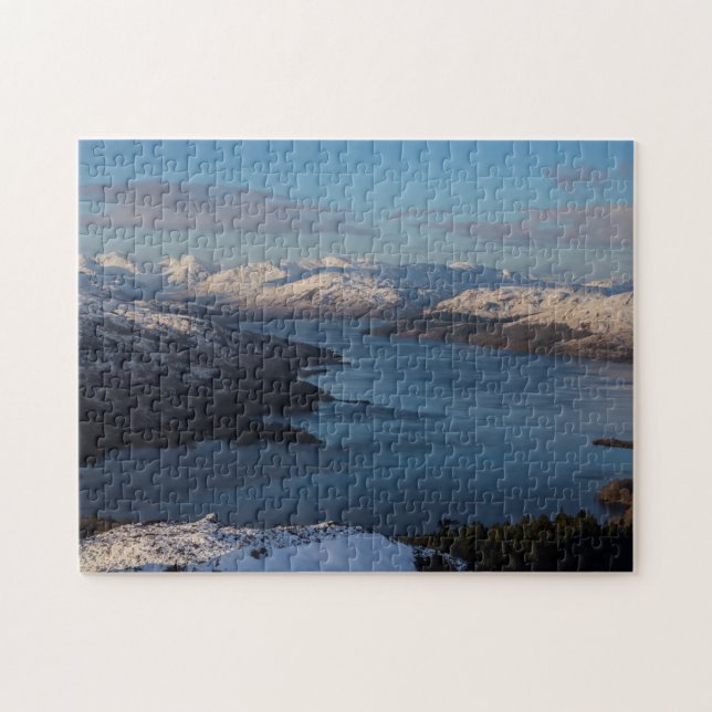 Loch katrine, Trossachs, Skottland Pussel (Horisontell)