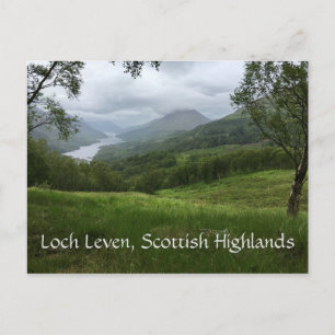 Loch Leven Vista, Väster i skotska högländer Vykort