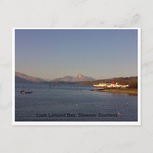 Loch Lomond Bay, vykort (Framsida)