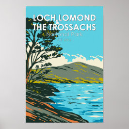 Loch Lomond och Trossachs nationalpark Poster