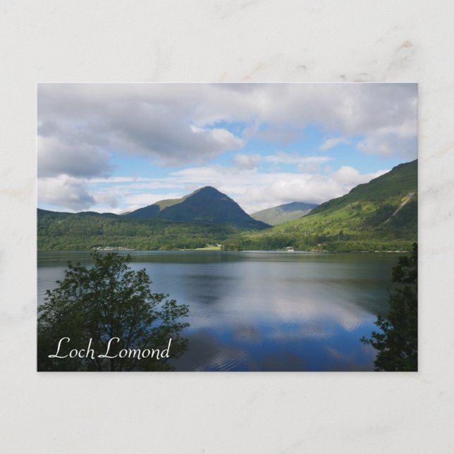 Loch Lomond Postcard Vykort (Framsida)
