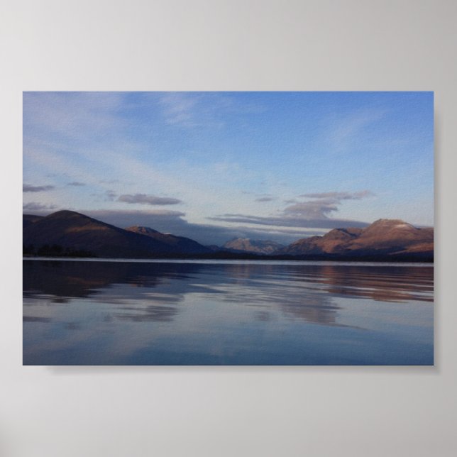 Loch Lomond Scotland, Förenade kungariket Poster (Framsidan)