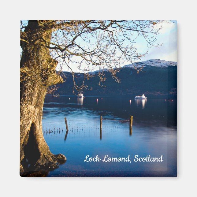 Loch Lomond, Scotland Magnet (Framsidan)