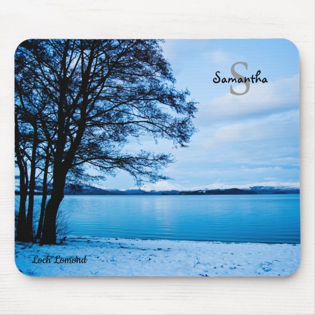 Loch Lomond, Scotland Mouse Pad Musmatta (Framsidan)
