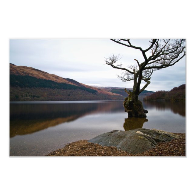 Loch Lomond, Scotland Photo print Fototryck (Framsidan)