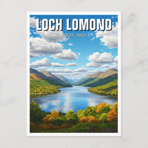 Loch Lomond Scotland Travel Vykort