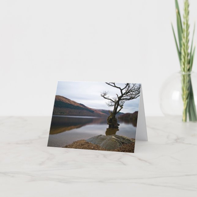 Loch Lomond, Skottland Greeting card Kort (Framsida)