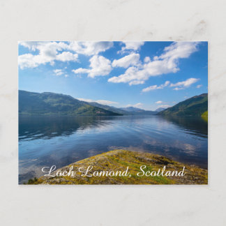 Loch Lomond, Skottland, naturvykort. Vykort