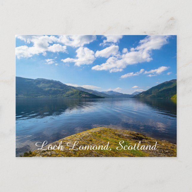 Loch Lomond, Skottland, naturvykort. Vykort (Framsida)