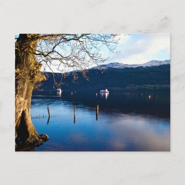 Loch Lomond, Tarbet, Skottland vykort (Framsida)