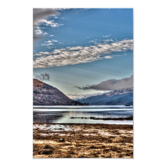 Loch Long, Arrochar Photo print Fototryck (Framsidan)