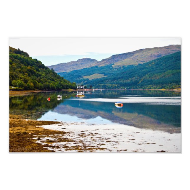 Loch Long, Arrochar Photo print Fototryck (Framsidan)