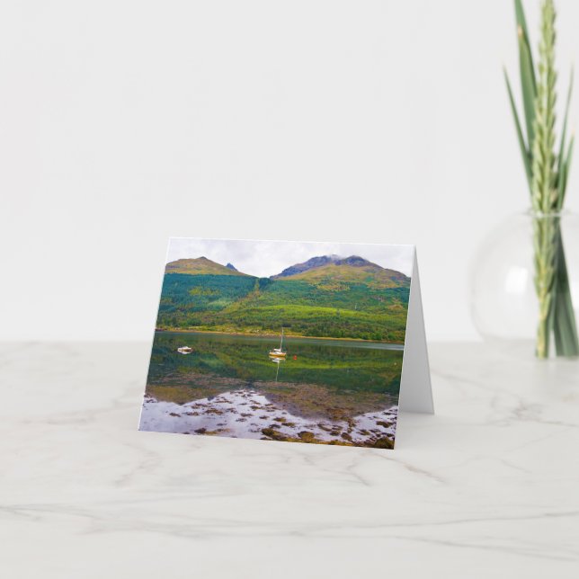 Loch Long, Arrochar, Scotland Greeting Card Tack Kort (Framsida)