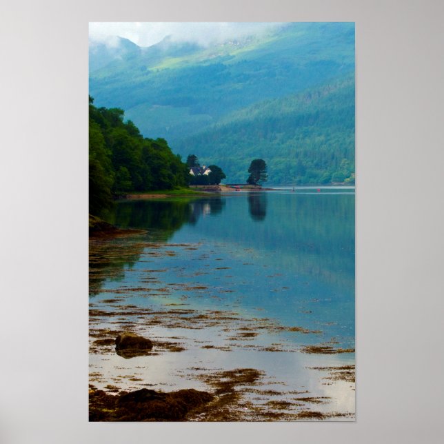 Loch Long, Arrochar, Skottland Affisch (Framsidan)