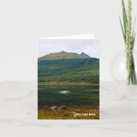 Loch Long, Arrochar, Skottland Greeting card