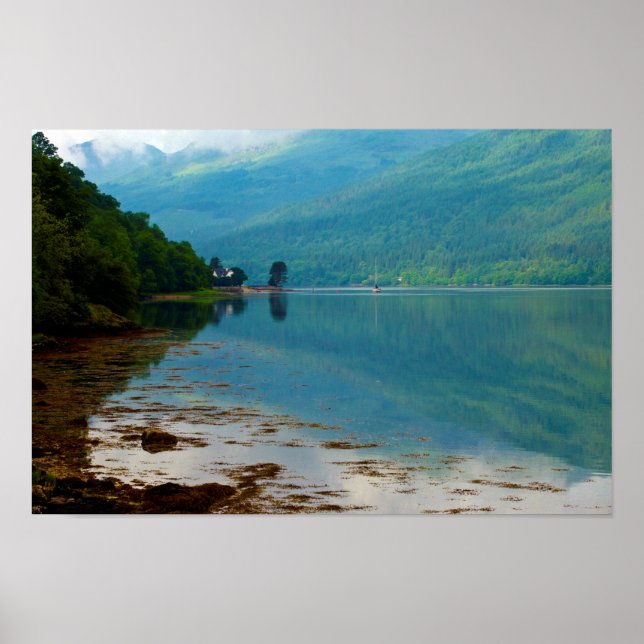 Loch Long, Arrochar, Skottland Poster (Framsidan)