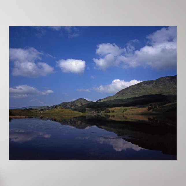 Loch Lubhair Scotland Postcard Poster (Framsidan)