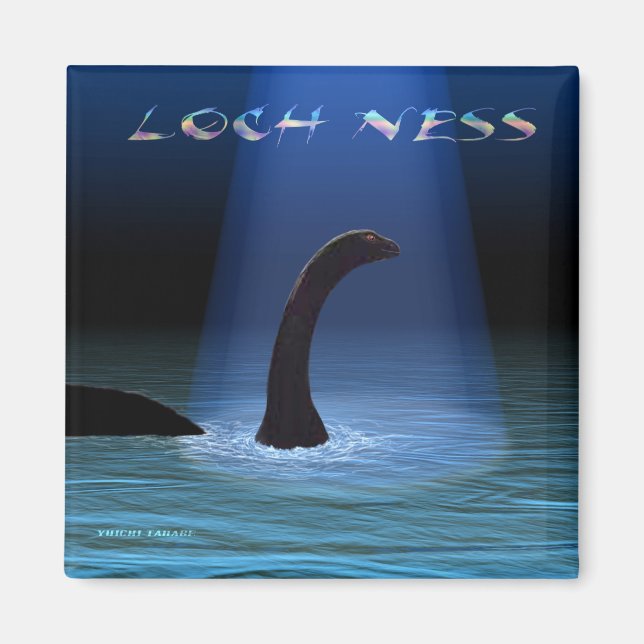 Loch Ness 1 Magnet (Framsidan)