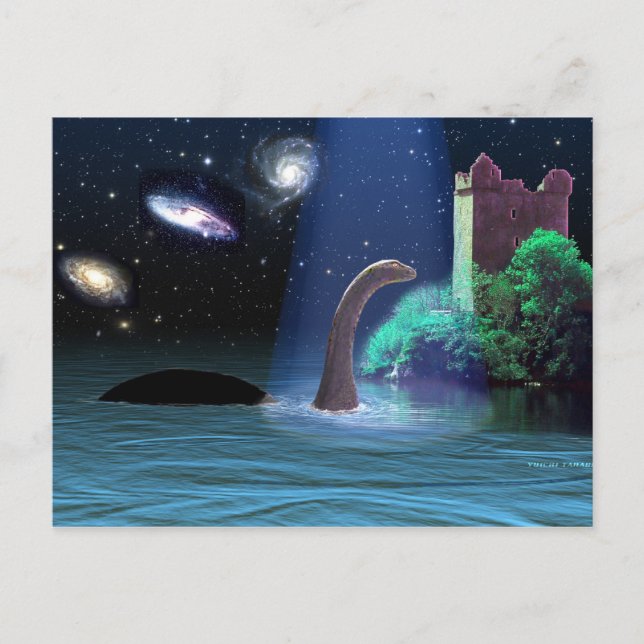 Loch Ness 2 Vykort (Framsida)