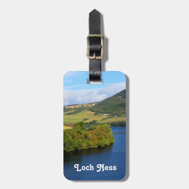 Loch Ness Bagagebricka (Vertikal Framsida)