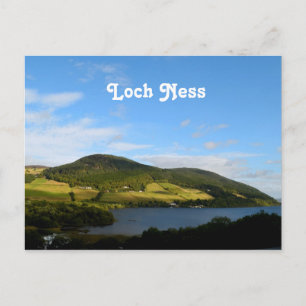 Loch Ness i Skottland Vykort