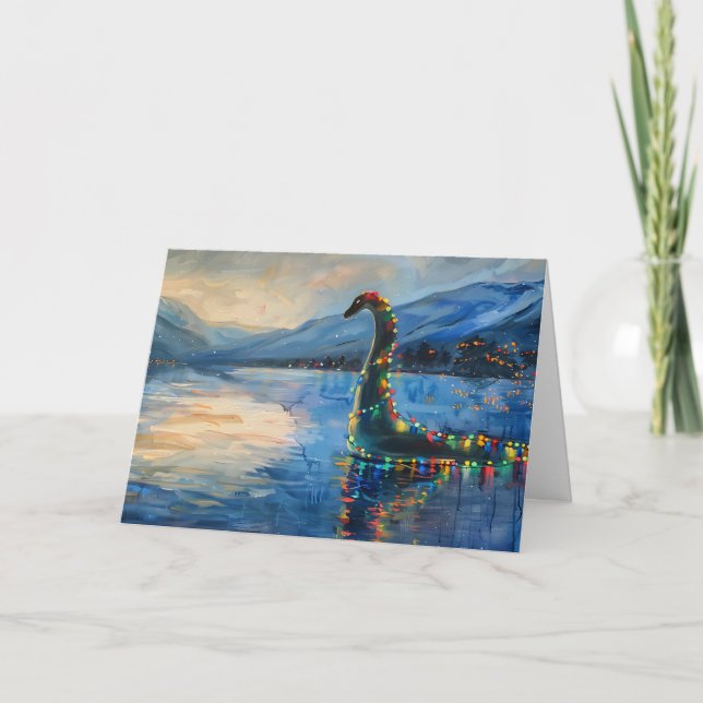 Loch Ness jul Kort (Framsida)