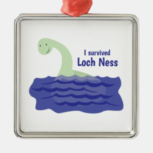 Loch Ness Julgransprydnad Metall