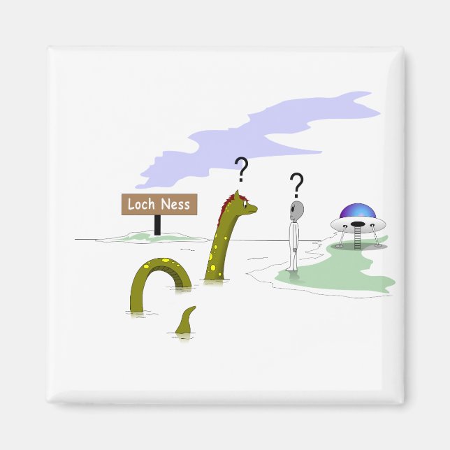 Loch Ness Magnet (Framsidan)