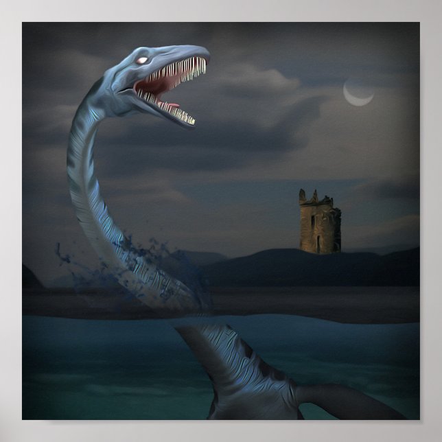 Loch Ness Monster (Creeptid) Poster (Framsidan)